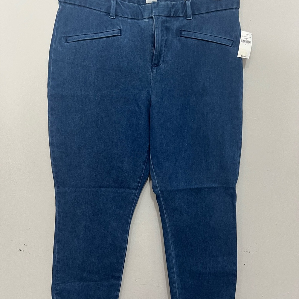 GAP Women's Skinny Jeans in Dark Blue Wash
